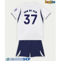 Maglie da calcio Tottenham Hotspur Micky van de Ven #37 Prima Maglia Bambino 2026-27 Manica Corta + Pantaloni corti)